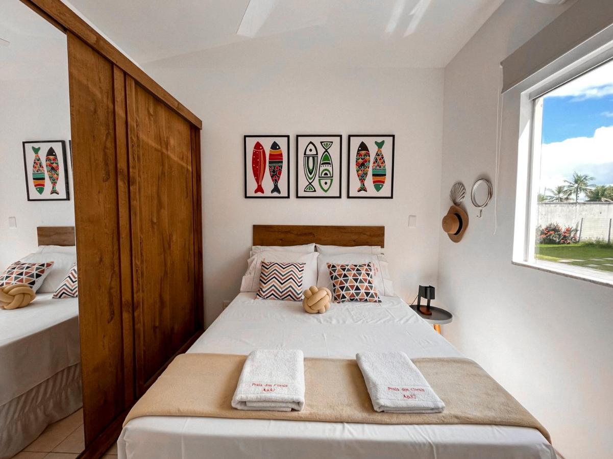 Promocao No Pedacinho Do Paraiso - Cond Praia Dos Corais - 200M Praias C Vermelha E Muta, Prox Cabana Dos Corais - Apto Terreo, 2 Quartos Com Ar-Condicionado, Area Gourmet Com Churrasqueira, Cozinha Completa, Wi-Fi 200 Mbps Apartment Porto Seguro Bagian luar foto