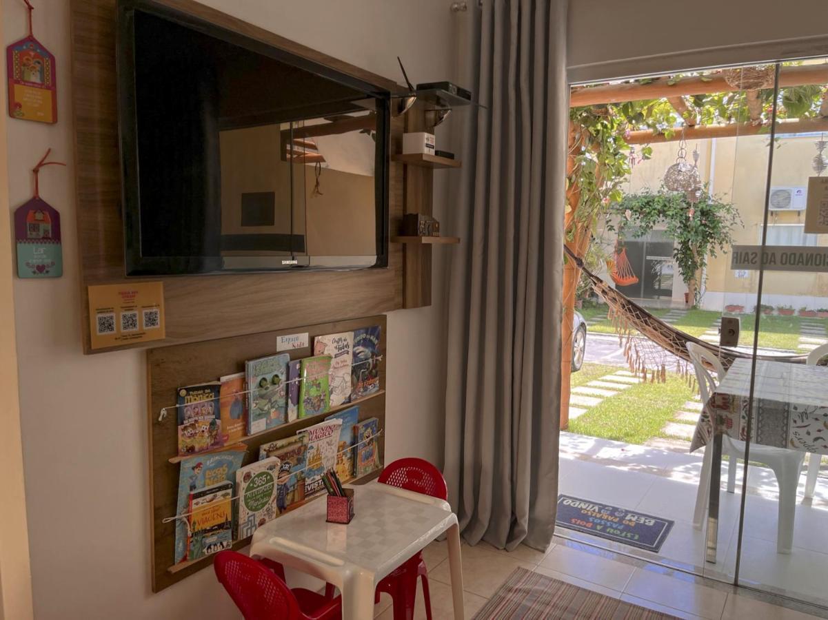 Promocao No Pedacinho Do Paraiso - Cond Praia Dos Corais - 200M Praias C Vermelha E Muta, Prox Cabana Dos Corais - Apto Terreo, 2 Quartos Com Ar-Condicionado, Area Gourmet Com Churrasqueira, Cozinha Completa, Wi-Fi 200 Mbps Apartment Porto Seguro Bagian luar foto